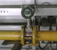 氣體流量計安裝現場